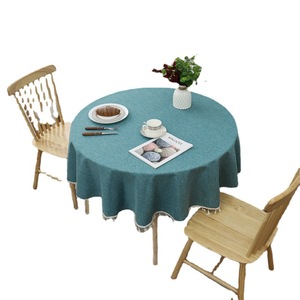 Mantel a Rayas con Borlas, Impermeable y Resistente al Aceite, Diseño Minimalista y de Color Puro para Eventos, Hoteles, Fiestas en Casa - Product Image 2