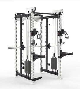 Proveedor de Fábrica: Máquina Multifuncional <span class=keywords><strong>Smith</strong></span> y Cable Crossover de Acero para Uso Comercial Unisex - Product Image 1