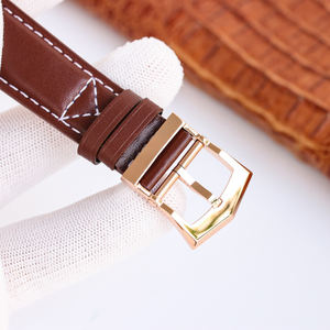 Reloj Formal de la Serie Marrón Grado 5A, Cristal de Zafiro, Superficie de Espejo, Elegante, Lujoso, Acero Inoxidable de Alta Calidad - Product Image 5