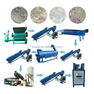 Economic Plastic Bag Film Recycling Granulator PP PE Plastic Recycling Machine For Sale