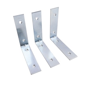 Pièces d'estampage de tôle personnalisées à 90 120 degrés Support en forme de L Support d'angle mural en métal Supports d'étagère pour l'utilisation de meubles - Product Image 5