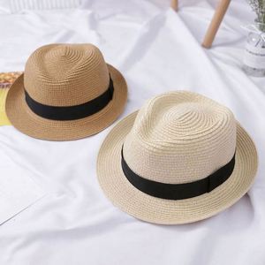 New Design Trendy Sombrero Panama Straw Hat Breathable Comfort Unisex Summer Beach Cycling Ski Sports Image Style Wholesale - Product Image 1