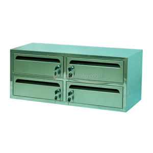Buzón comunitario de acero al carbono personalizado OEM, buzón de aluminio de acero inoxidable, grupo de buzón de fabricación de chapa metálica - Product Image 5