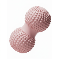 Balle de massage aux points de pression en forme d'arachide pour la relaxation musculaire, le yoga et l'acupression des pieds, du dos, des hanches et des jambes - Direct Usine