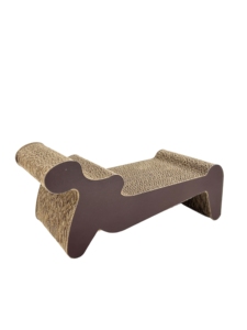 Ecologisch verantwoorde krabpaal voor kittens, van golfkarton, met recyclebaar materiaal. - Product Image 6