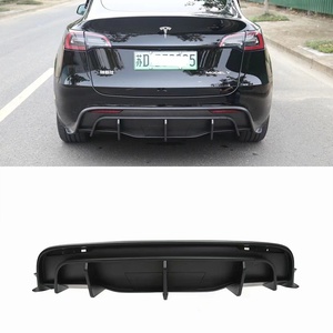 Nouveau kit carrosserie tuning pour Tesla Model <span class=keywords><strong>Y</strong></span> 2019-2024, diffuseur de pare-chocs arrière à visser, 100% compatible, pièces de mise à niveau extérieures - Product Image 2