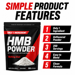 Bêta-hydroxybêta-méthylbutyrate (HMB-CA) personnalisé, qualité alimentaire 99%, HMB en poudre sans acide, sans produits laitiers, 100g, certifié 2 - Product Image 5