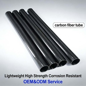 초경량 3K 카본 파이버 튜브 능직 매트 카본 튜브 20mm 판매 - Product Image 2