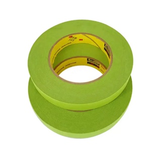 Ruban adhésif de masquage simple face en caoutchouc vert haute performance résistant à la chaleur <span class=keywords><strong>233</strong></span>+ pour la peinture automobile et le finissage - Product Image 4