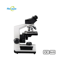 XSZ-N107 Binocular Biological Compound Microscope 400x-1600X School Laboratory LED Display Screen Manual Focus IP55 Rated