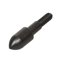 Pointe de flèche en acier ACCMOS ID 6,2 mm 100 grains pour tir à l'arc, accessoire de tir pour arc à poulies et arbalète, 3,1 cm