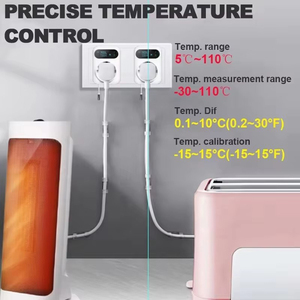 Controlador de Temperatura Inteligente Wifi Tuya para Piscina, Invernadero, Incubadora, Función de Control por Aplicación - Product Image 5