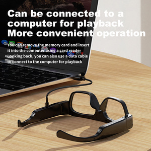 Lunettes caméra intelligentes, enregistrement vidéo HD 1080P, prend en charge l'enregistrement photo/vidéo/<span class=keywords><strong>audio</strong></span>, l'assistant IA, la <span class=keywords><strong>traduction</strong></span> IA, les appels Bluetooth - Product Image 5