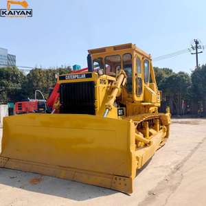 Bulldozer sur chenilles CAT D7G d'occasion, machine de terrassement lourde pour la construction et l'exploitation minière - Product Image 1
