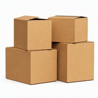 Boîte à fentes standard RSC pour déménagement, relocalisation, stockage en entrepôt, carton ondulé, carton kraft, auto-entreposage, robuste