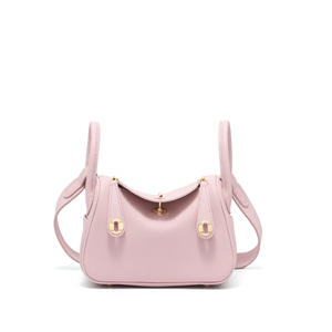 Sacs seau vintage pour femmes 2026 en cuir véritable haut de gamme, sacs fourre-tout pour dames, vente en gros sur mesure de l'usine de Guangzhou - Product Image 4