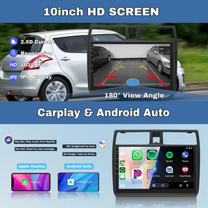 วิทยุติดรถยนต์ Android 13 Carplay ขนาด 10 นิ้ว แบบ 2Din สำหรับรถยนต์ Suzuki <span class=keywords><strong>Swift</strong></span> ปี 2005-2010 หน่วยความจำ 2G + 32GB หน้าจอรถยนต์แบบพกพา เครื่องเล่นสเตอริโอ มัลติมีเดีย พร้อมเครื่องเล่น DVD ในรถยนต์ - Product Image 5
