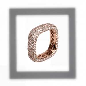 Anillo de Diamante Cultivado en Laboratorio con Corte Brillante Redondo, Personalizado, Certificado por IGI, Oro Sólido de 9K, 10K, 14K, 18K, para Boda, Aniversario - Product Image 3