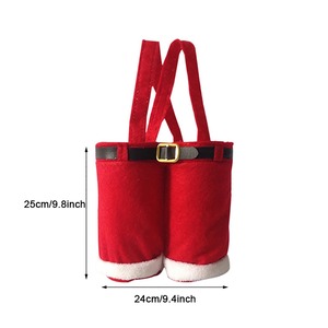 Pantalons de Père <span class=keywords><strong>Noël</strong></span> de luxe <span class=keywords><strong>2024</strong></span> avec sac à bonbons, décorations de <span class=keywords><strong>Noël</strong></span> et de mariage pour enfants, vente en gros d'usine - Product Image 6