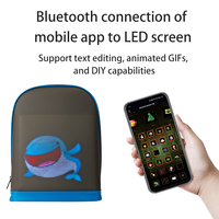 Mochila LED P3.5 con Pantalla, Cartel Digital Programable de Alta Calidad, Bolsa Publicitaria a Todo Color