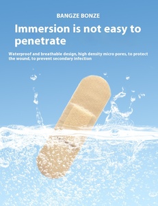 Pansements élastiques respirants en PVC/PE pour usage domestique quotidien, anti-frottement pour la plante des pieds, emballés individuellement, vente en gros (lot de 100) - Product Image 6