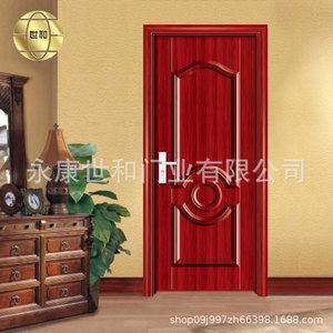 ประตูภายในคอมโพสิต MDF ดีไซน์ทันสมัย กันเสียง เหมาะสำหรับห้องเรียน ห้องนอน - Product Image 3