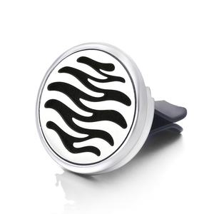 Purificateur d'air de voiture en acier inoxydable tendance à clipser sur la grille d'aération - Product Image 4