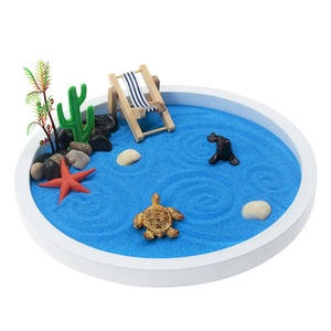 Bán Buôn Mini Zen Vườn Nhật Bản Zen Vườn Kit Biển Tự Làm Văn Phòng Trang Trí Bãi Biển Zen Vườn Cho Thiền Và Hòa Bình - Product Image 4