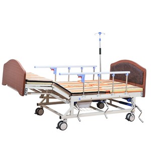 Barato al por mayor ajustable Manual médico Hospital cama casa Cama - Product Image 1