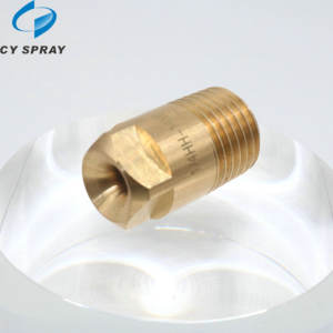 Buse de pulvérisation à jet complet en acier inoxydable 304/laiton, 90/120 degrés, 1/4 HH, ronde, pleine puissance, à cône plein - Product Image 1