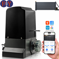 Kit de motorisation de portail coulissant intelligent WiFi 750W 1500Kg 3300Lbs avec limiteur à ressort, ouvre-portail électrique automatique pour allée