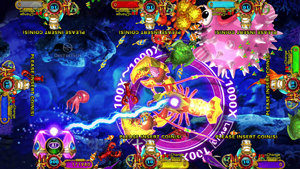 Nuovo arrivo Fish Hunter Shooting Machine <span class=keywords><strong>Game</strong></span> <span class=keywords><strong>Game</strong></span> Kit da tavolo Ocean King 3 Plus King of Dragon Pro Arcade Fish <span class=keywords><strong>Game</strong></span> in vendita - Product Image 5