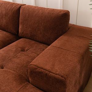 Juego de Sofás de Espuma sin Hueso Comprimida al Vacío, Moderno y de Lujo, con Asiento Profundo, para Sala de Estar, Dormitorio o Apartamento, Hecho en China - Product Image 3