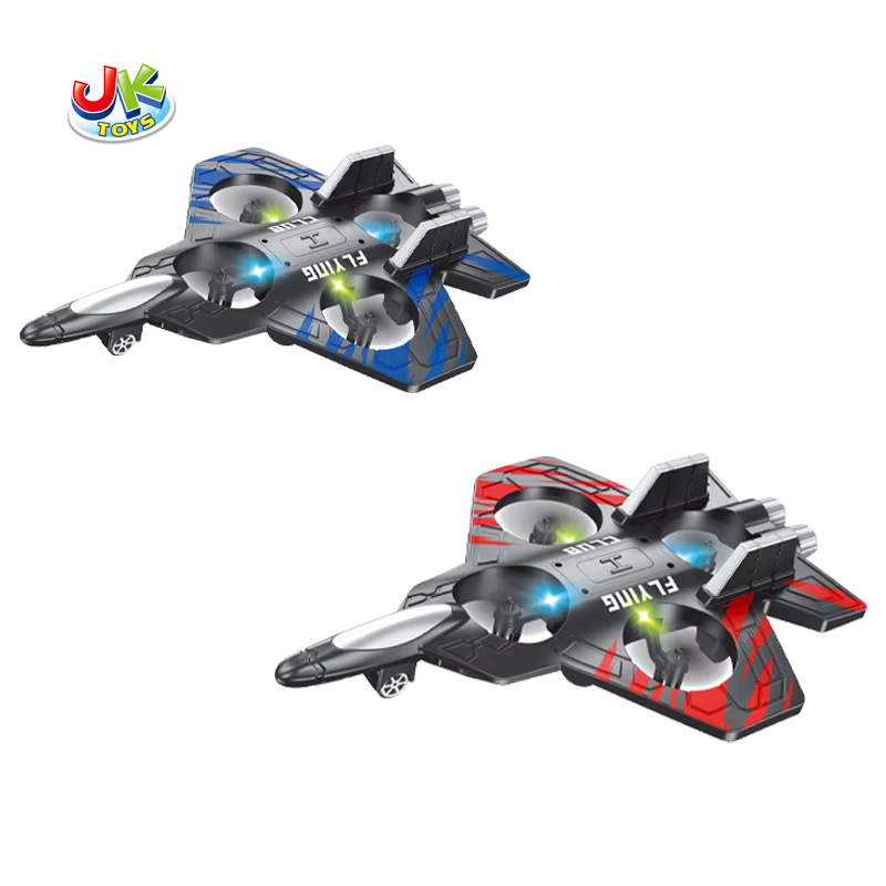 2.4G RC Foam Aircraft With Altitude Hold One Key Take-off Landing 360 Roll Stunt Fighter Jet Remote Control Plane For Beginners
