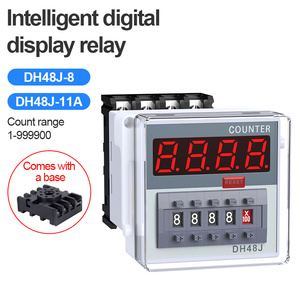 Contador Electrónico Shenxintai DH48J-11A con Memoria <span class=keywords><strong>de</strong></span> Apagado, Contador <span class=keywords><strong>de</strong></span> Presión Industrial AC220V24V - Product Image 5