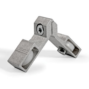 Giunto Angolare Anudal in Lega di Alluminio Pressofuso, Moderno, Resistente all'Acqua e Antiruggine, Grigio Chiaro, Garanzia a Vita per Finestre e Porte - Product Image 1