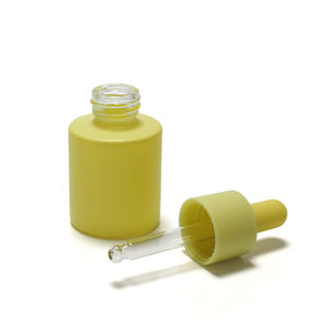 ขวดหยดน้ำมันหอมระเหยแก้ว20มล.,ขวดซีรั่มแก้วสีน้ำเงินสีชมพูเคลือบด้านขนาด20มล. พร้อมปิเปตแก้วสีสันสดใสแฟนซี - Product Image 3