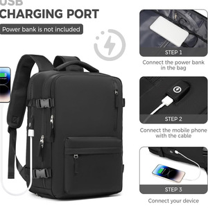 Women's <b>Backpack</b> Large Capacity Waterproof Travel School Bag With Zipper Pockets Summer 2023 - Product Image 2