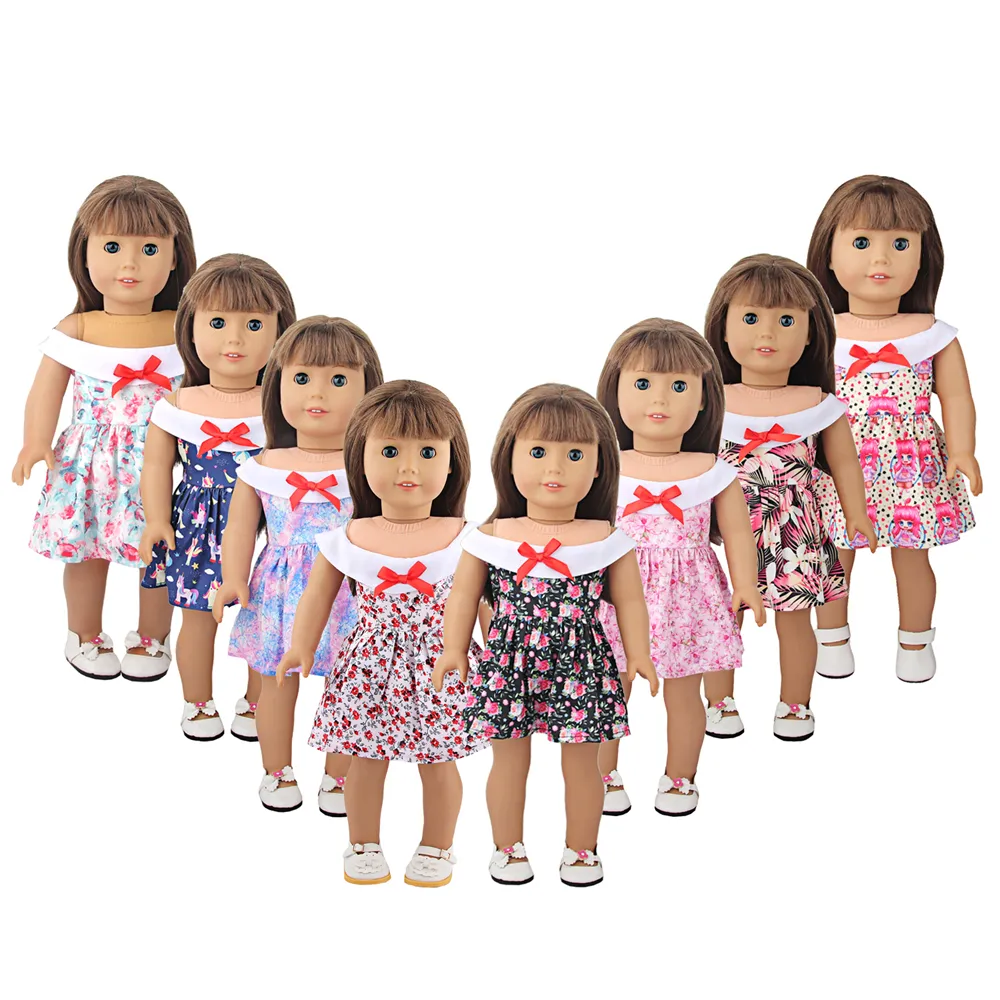 Factory custom mini size doll clothes OEM & ODM plush doll pet clothes customized doll clothes