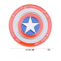 En stock – Accessoire de golf VASTUP VS008 Captain America Shield Mark avec fonction de niveau, lecteur de pente vert et motif étoile