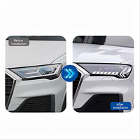 Luces Delanteras LED para Audi Q7 2020-2024, Lentes de Proyector, Faros Delanteros con Animación Dinámica de Señales, Accesorios Automotrices