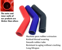Tuyau flexible haute pression pour radiateur, renforcé de fil d'acier, flexible en silicone ondulé, pour la découpe