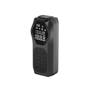 Compresseur d'air portable sans fil ABS 150 PSI pour pneus de voiture, moto, <span class=keywords><strong>vélo</strong></span> et ballons – <span class=keywords><strong>Pompe</strong></span> à air électrique numérique - Product Image 2
