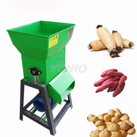 Broyeur de Manioc Électrique Commercial avec Boîtier en Acier Inoxydable, Malaxeur et Machine à Piler l'Igname et le Fufu