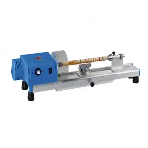 HYstrong torno para madera micro pequena madeira girando torno mecânico para trabalhar madeira HY2102-II