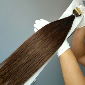 ผมต่อแบบเทปคุณภาพส่งออก หนังกำพร้าผมเรียงตัวสวย ผมเวอร์จินแท้ 100%  แบบเรมี่ ดับเบิ้ลดรอน - Product Image 2