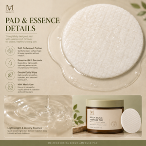 Pads Toniques Visage Hydratants et Réparateurs à la Bifida Biome, Céramide et Panthénol, Soin Barrière Cutanée, Marque Blanche OEM ODM, 70 Tampons, 150ml - Product Image 5