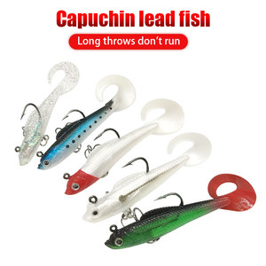 Vente en gros 9.0g Appâts de poisson en plomb capucin <span class=keywords><strong>leurre</strong></span> en PVC <span class=keywords><strong>souple</strong></span> pour la pêche en rivière et en ruisseau - Product Image 1