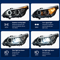 Kit de rétrofit de phares LED D2H pour Série 5 E60 2003-2010, nouveau, 12V 36W 6000K, lampe automobile avec garantie d'un an pour la rénovation des feux de voiture