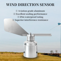 Capteur de vent Power Tower ES-W300H : Capteur de direction et de vitesse du vent haute sensibilité avec sortie de signal personnalisée